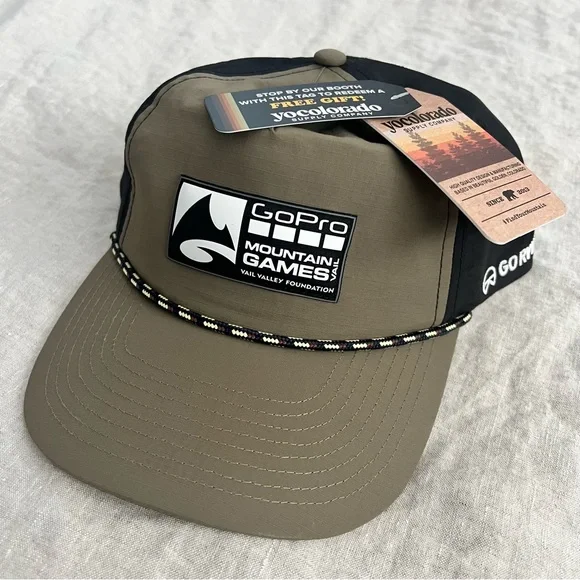 yocolorado Accessories Vail Gopro Mountain Games Snapback Hat
